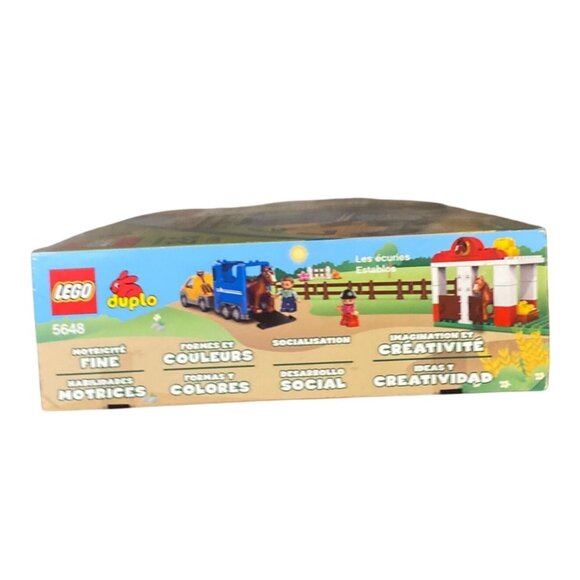 Lego Duplo 5648 Horse Stables Set 38 Pieces Educational Toy Set 2010 NEW - Picture 4 of 6